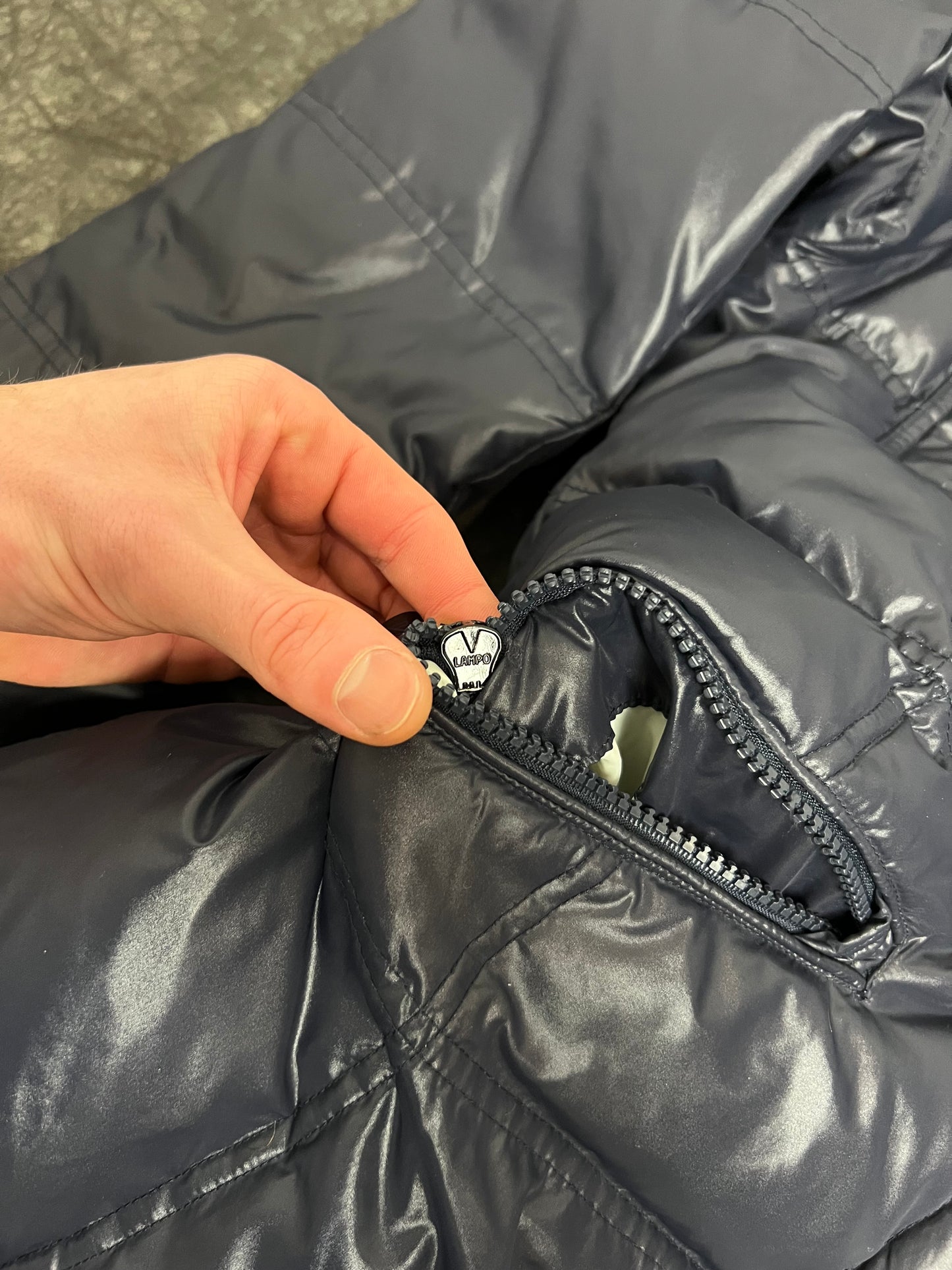 Vintage Moncler Puffer Jacke (M)