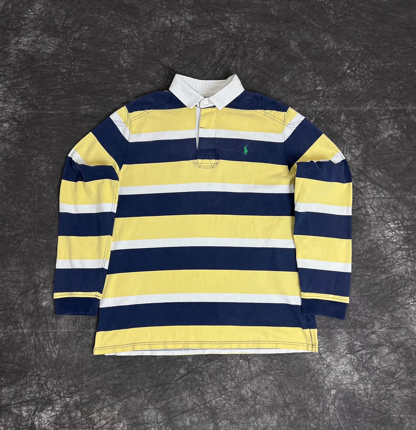 Vintage Ralph Lauren Langarm Polo (XL)