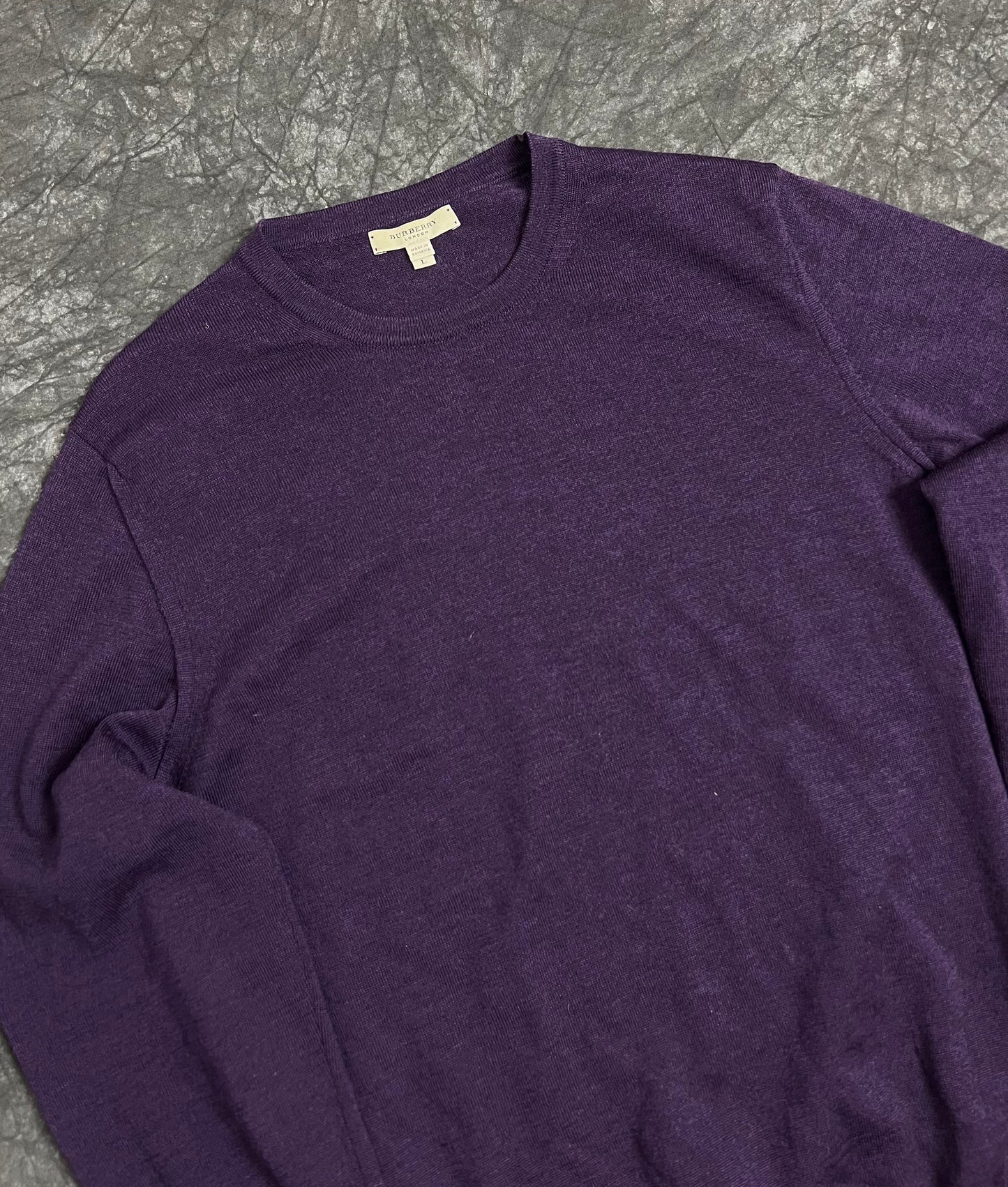 Vintage Burberry Sweater (L)