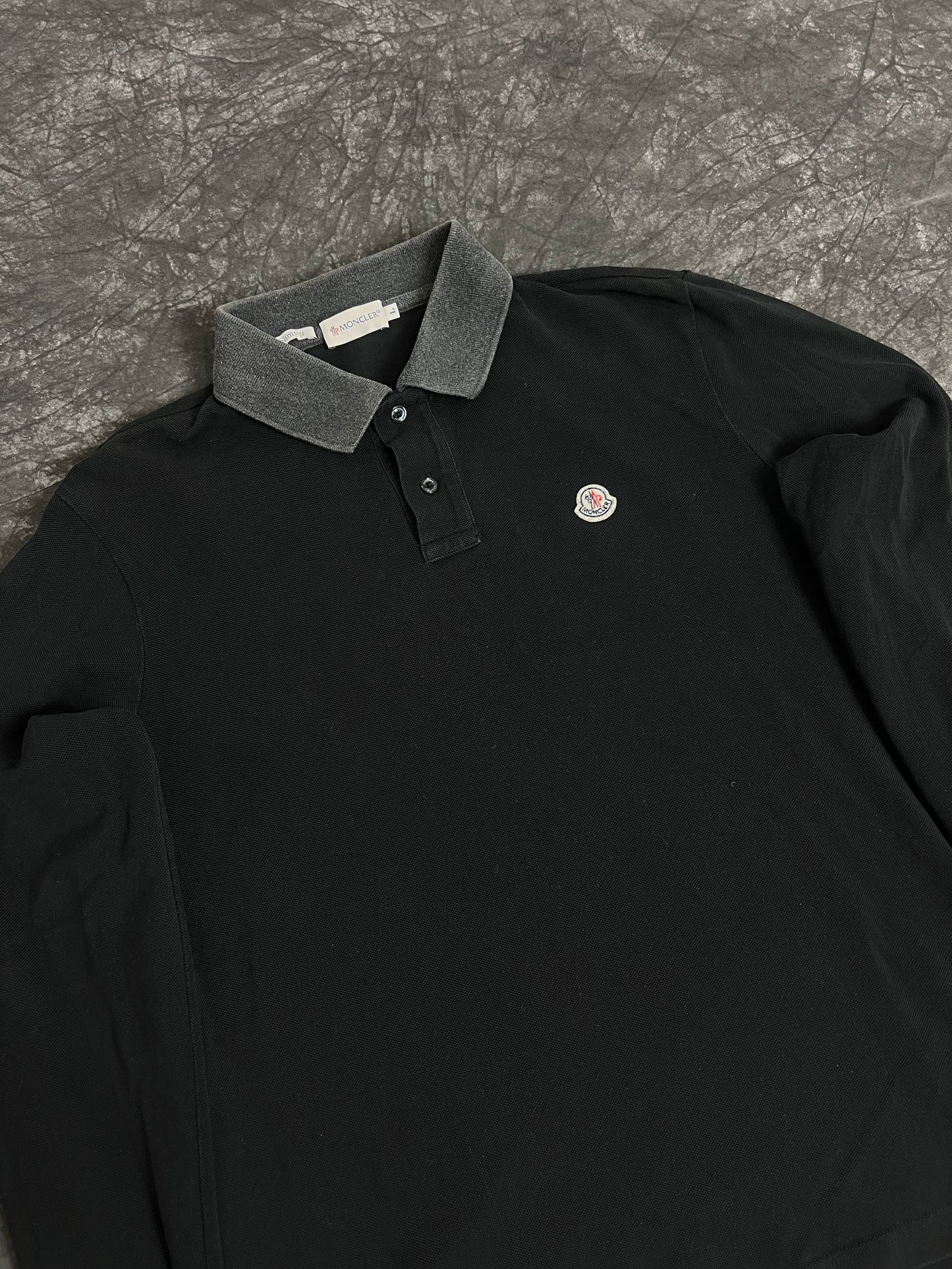 Moncler Langarm Polo (M)