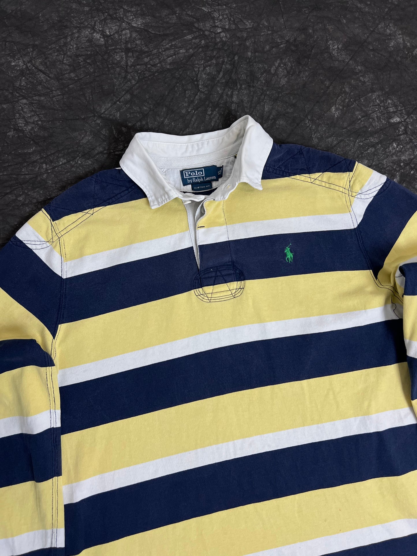 Vintage Ralph Lauren Langarm Polo (XL)