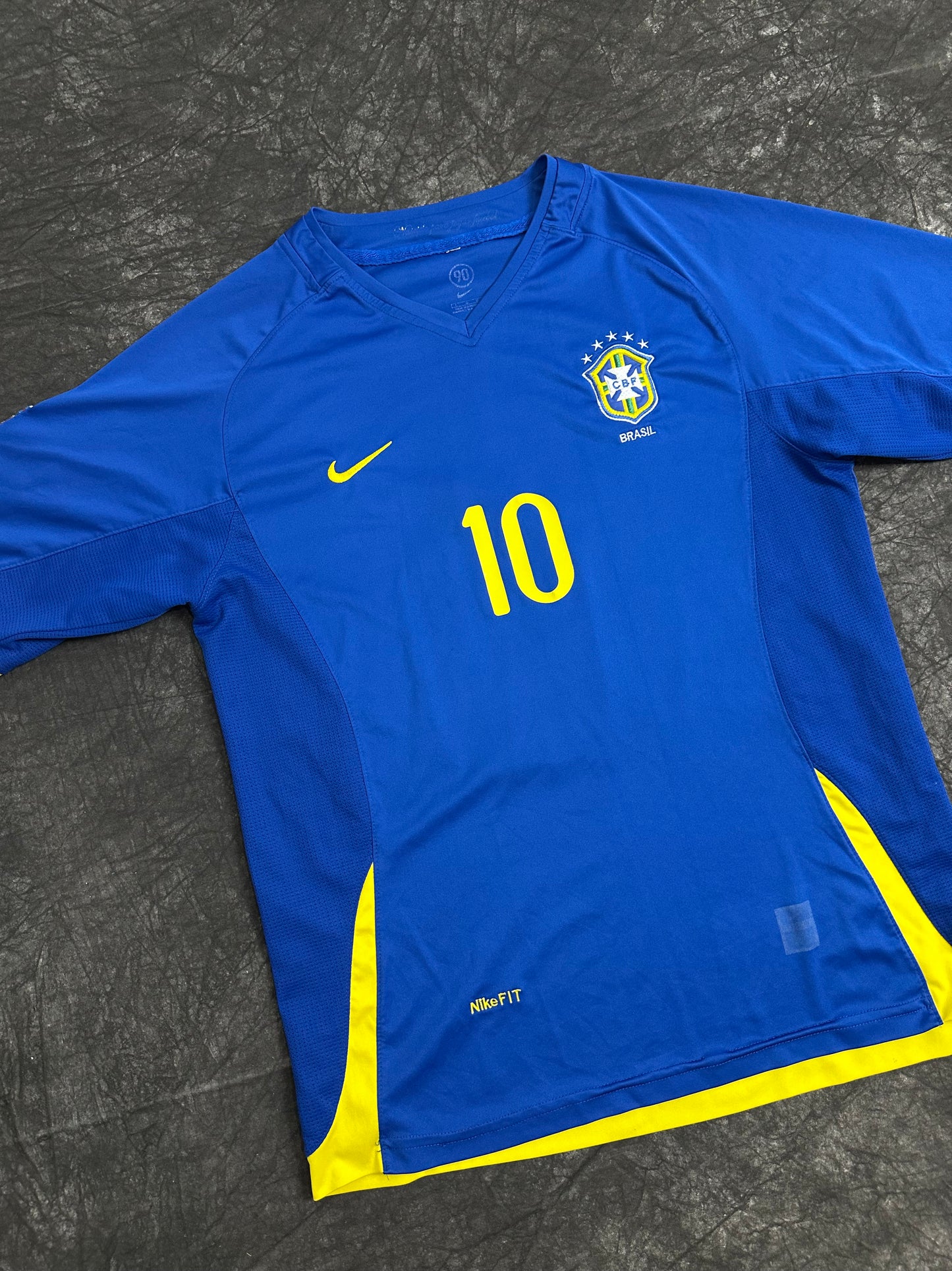 Brasilien Trikot 2010 "Ronaldinho" (L)
