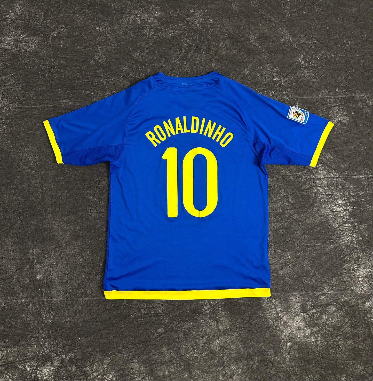 Brasilien Trikot 2010 "Ronaldinho" (L)