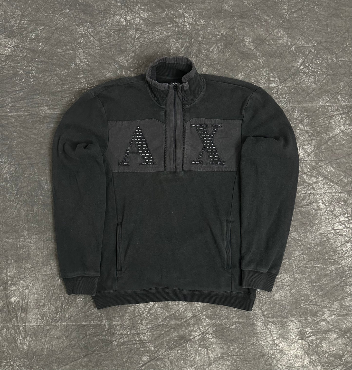 Vintage Armani Half-Zip (M)