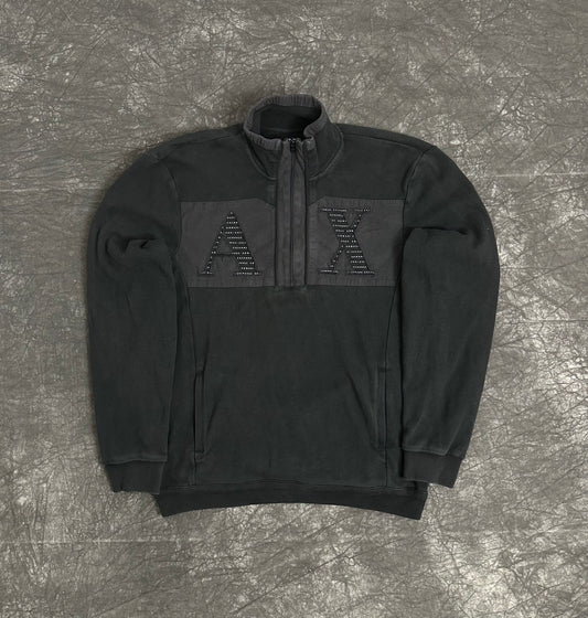 Vintage Armani Half-Zip (M)