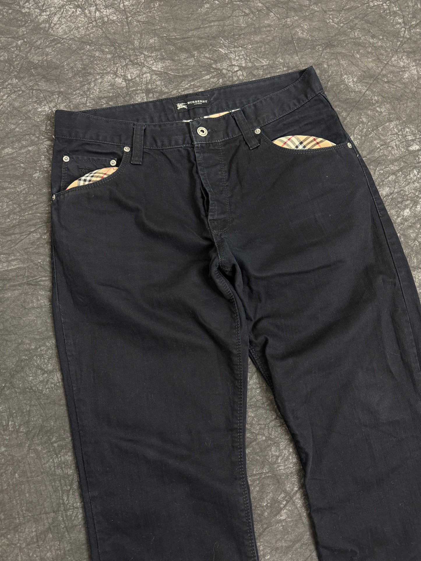 Vintage Burberry Baggy Jeans (33)