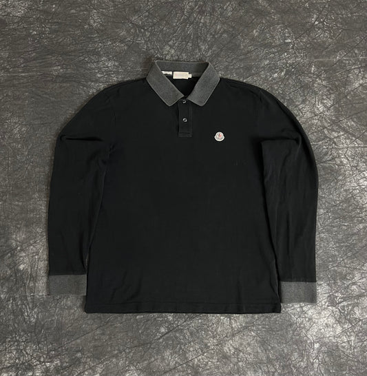 Moncler Langarm Polo (M)