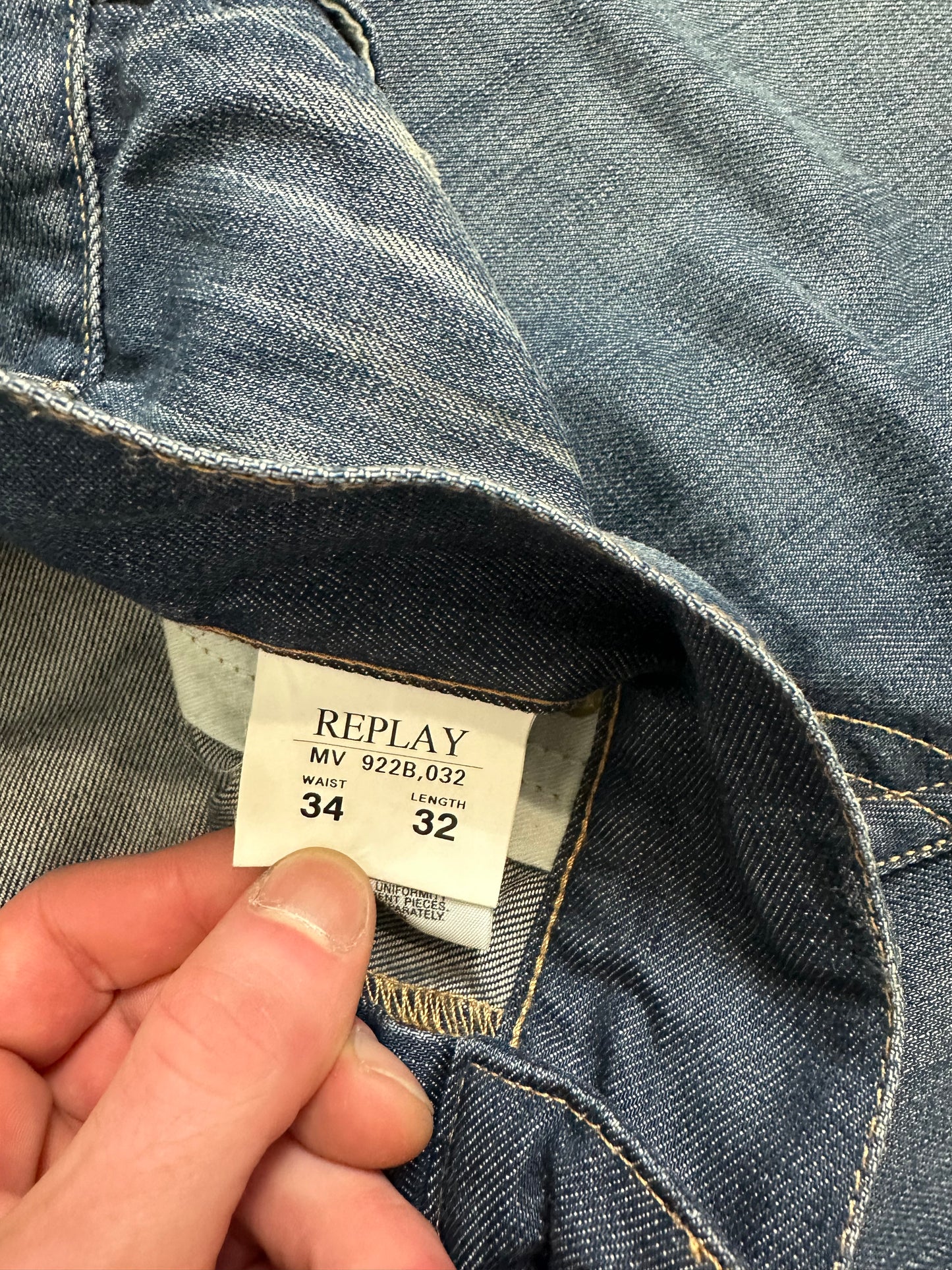 Vintage Baggy Replay Jeans (W34|L32)