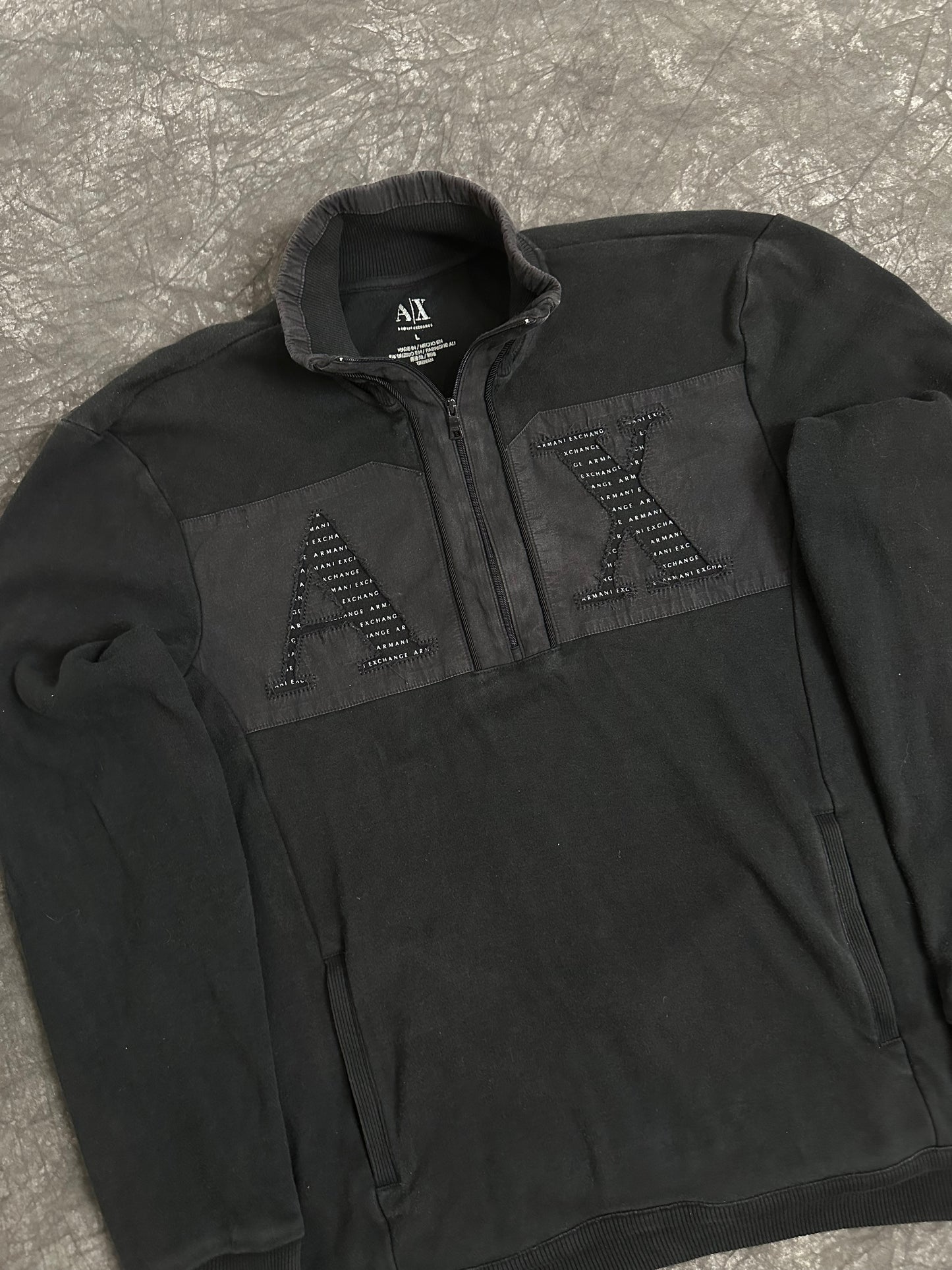 Vintage Armani Half-Zip (M)