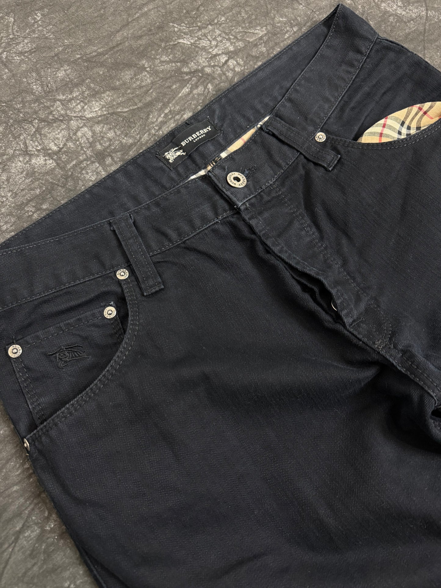 Vintage Burberry Baggy Jeans (33)